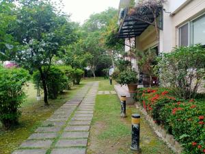 Zahrada ubytování Shuang Liou B&B