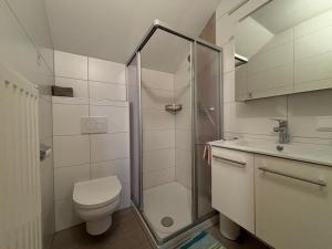 Kúpeľňa v ubytovaní idyllischer Landhof Nähe Millstättersee Ferienwohnung mit Balkon