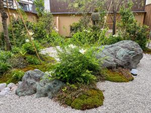 Zahrada ubytování Akaishiya 城崎温泉旅館 赤石屋