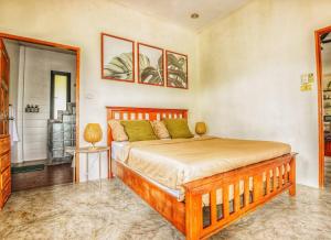 Postel nebo postele na pokoji v ubytování Tropical Villa Koh Tao + 24 fotografií