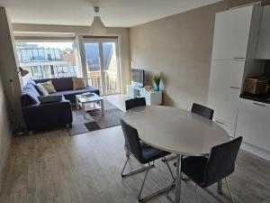 Prostor za sedenje u objektu Côte à l'Oostduinkerke met gratis garage