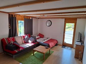 Posezení v ubytování Ferienwohnung Sankt Peter
