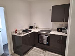 Køkken eller tekøkken på Holiday Studio by the sea Studio 4