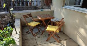 Balkón nebo terasa v ubytování Silvermoon Apartment
