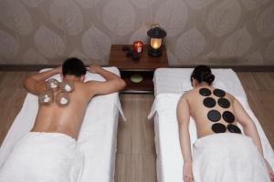 Lázně a/nebo wellness v ubytování Villa Caceres Hotel