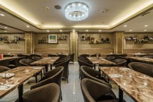 Posezení v ubytování Villa Caceres Hotel