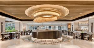 Restaurace v ubytování Mangkuluhur ARTOTEL SUITES