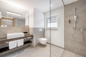 Koupelna v ubytování Ruhpoldinger Hof - Hotel & Wellness
