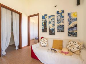 Ένα ή περισσότερα κρεβάτια σε δωμάτιο στο Holiday Home Terra del Vento by Interhome
