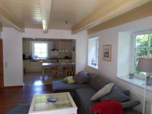 Χώρος καθιστικού στο Ferienhof Röhe