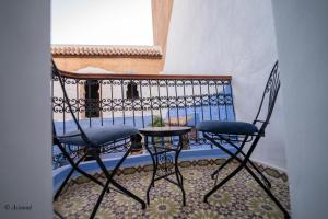 Ban công/sân hiên tại Riad ALHAMBRA