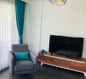 Μια τηλεόραση ή/και κέντρο ψυχαγωγίας στο Villa Modern
