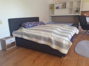 Postel nebo postele na pokoji v ubytování FeWo 95