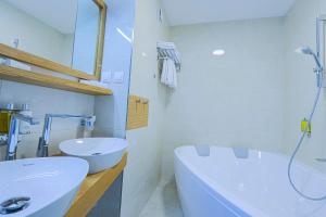 Kúpeľňa v ubytovaní Hotel Metropol