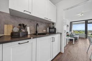 Nhà bếp/bếp nhỏ tại Fräulein Paula - Steinhude