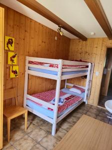 En eller flere senger på et rom på Berggasthaus Höchst