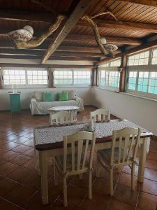 A seating area at Casa Noemi