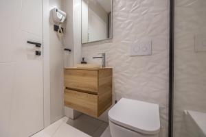 Koupelna v ubytování Villa Lana