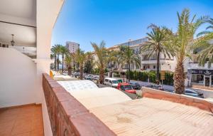 Το κτήριο όπου στεγάζεται  το διαμέρισμα