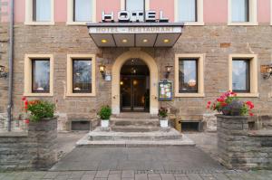 Exteriér nebo vchod ubytování Hotel Rothenburger Hof