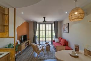Posezení v ubytování Nhà phố 3Pn Coral Home Novaworld Phan Thiết