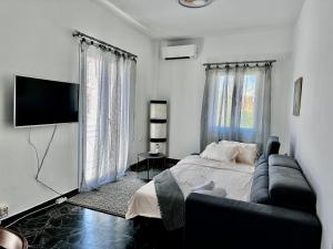 TV a/nebo společenská místnost v ubytování Casa Vista Panoramica