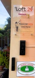 Certifikát, hodnocení, plakát nebo jiný dokument vystavený v ubytování Magazzini Sasso Guest House