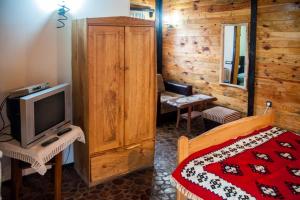 TV a/nebo společenská místnost v ubytování Etno Guest House Gorski car