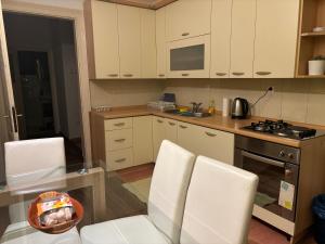 Eldhús eða eldhúskrókur á Apartman Lumi - Stari Grad