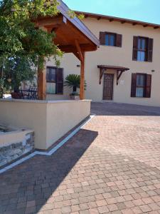 Budova, kde se bed and breakfast nachází