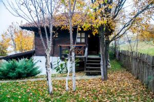 Zahrada ubytování Etno Guest House Gorski car