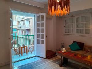 Ruang duduk di The Nest, Zamalek