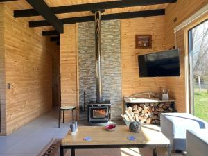 Μια τηλεόραση ή/και κέντρο ψυχαγωγίας στο Cabaña Negra