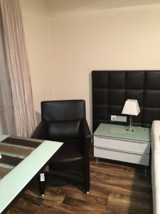 A seating area at Haus Zudrell
