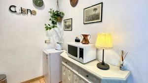 A kitchen or kitchenette at Karma House Deluxe Navona Még 23 kép