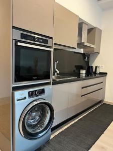 Køkken eller tekøkken på Quinta da Alfarrobeira Peaceful Countryside Stay