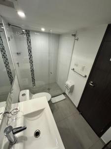 Koupelna v ubytování Aw Hotel Serenity Ferial