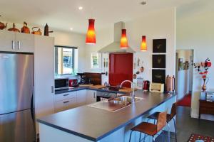 Una cocina o cocineta en Copper Gate