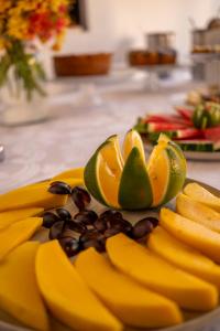 Comida na casa de hóspedes ou em algum lugar perto