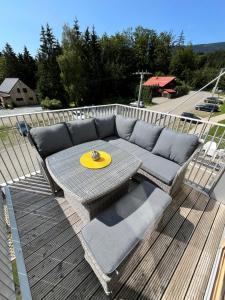 Balkón alebo terasa v ubytovaní Hillside Y34