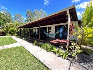Zahrada ubytování Turtle Bay Beach House