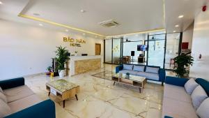 Posezení v ubytování Huy Hoàng Hotel
