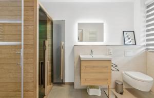 Koupelna v ubytování Schanzensicht