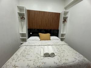 Ketut Losmen Bungalows Lembongan客房内的一张或多张床位