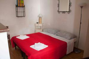 Ένα ή περισσότερα κρεβάτια σε δωμάτιο στο Super CENTRALE 1