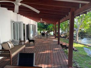 Zahrada ubytování Turtle Bay Beach House