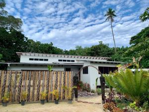 Zahrada ubytování Turtle Bay Beach House