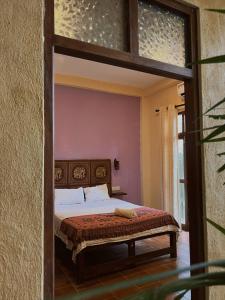 Postel nebo postele na pokoji v ubytování Onilwe Resort Weligama