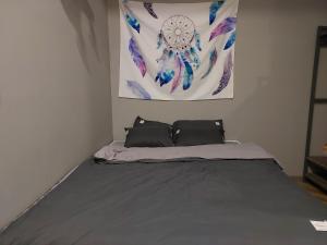 Postel nebo postele na pokoji v ubytování JS-Home