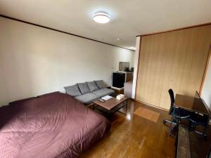 Posezení v ubytování Apartment Hotel 下野